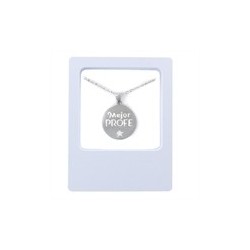 CADENA CON COLGANTE DE PLATA MEJOR PROFE